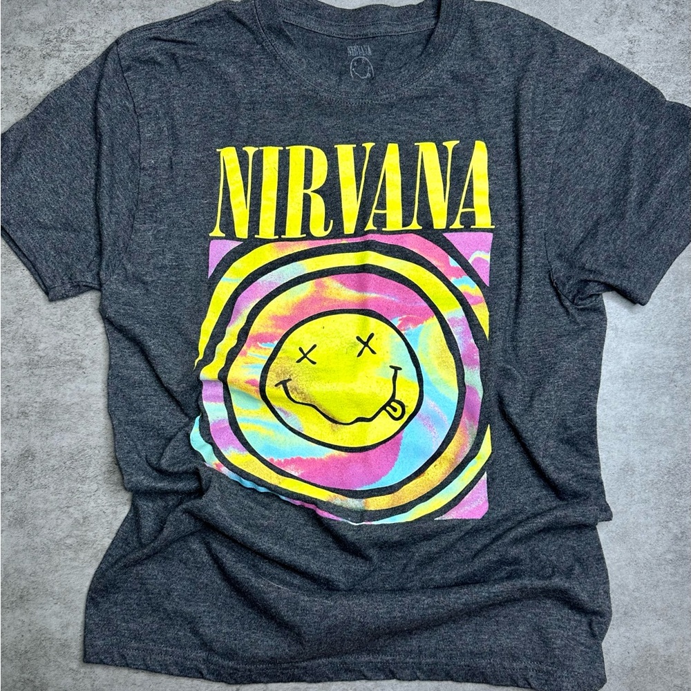 Nirvana Graphic T-Shirt – Size Medium